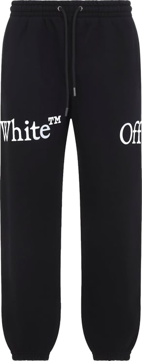OFF-WHITE Off-White Bookish Scarf Cuffed Sweatpants