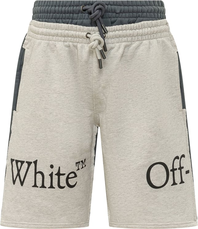 OFF-WHITE Shorts Bookish con Stampa Logo