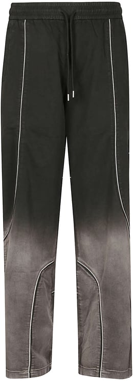 OFF-WHITE Slouchy Garment Dye Trackpant Black