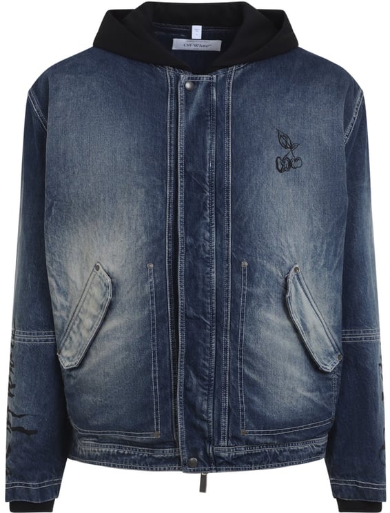 OFF-WHITE Off White Cherry Fleece Jacket