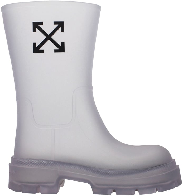 OFF-WHITE Off-White Transparent Pvc Ankle Boots