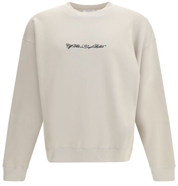 OFF-WHITE Off-White Beige Cotton Sweatshirt