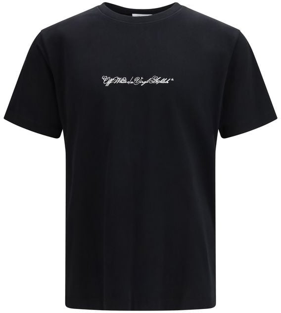 OFF-WHITE Off-White Black Cotton T-Shirt