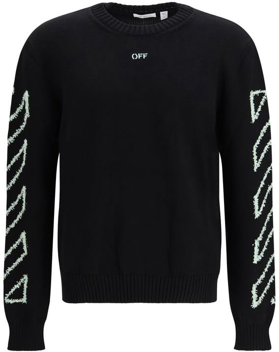 OFF-WHITE Off-White Black Cotton Sweatshirt