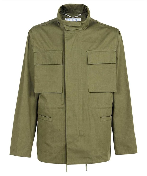 OFF-WHITE Off-White Arrow Field Cotton Jacket