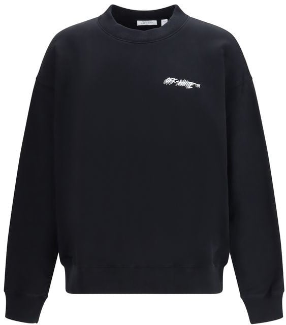 OFF-WHITE Off-White Black Cotton Sweatshirt