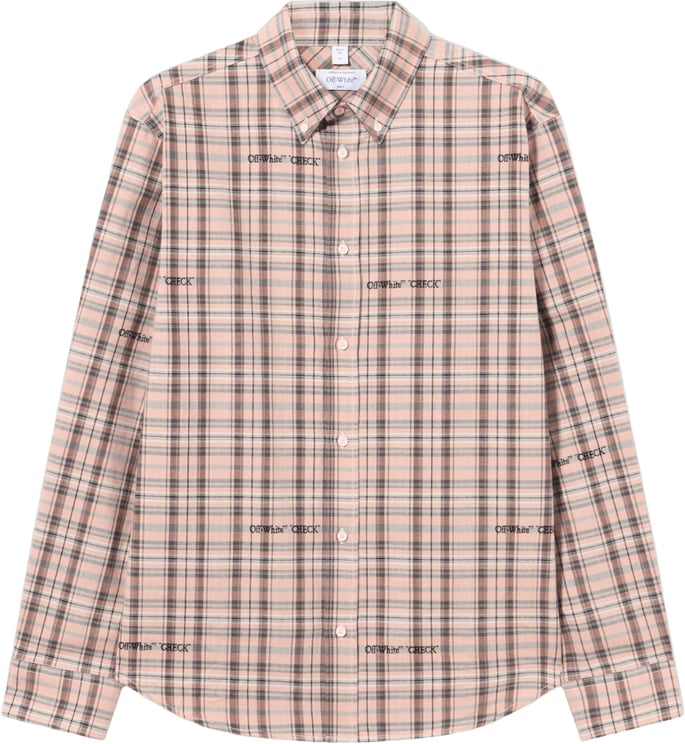 OFF-WHITE FLANEL OVERHEMD