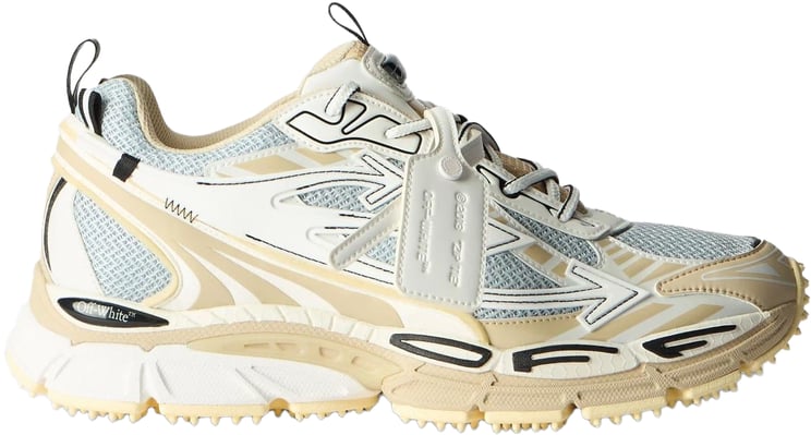 OFF-WHITE Heren Ow Be Right Back Sneaker Beige