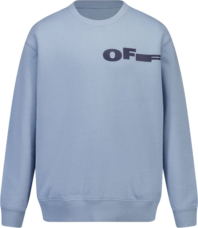 OFF-WHITE Off-White Kinder Jongens Trui In Licht Blauw