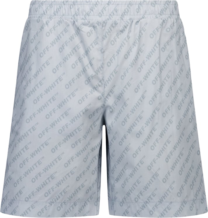 OFF-WHITE Off-White Kinder Jongens Shorts In Licht Blauw