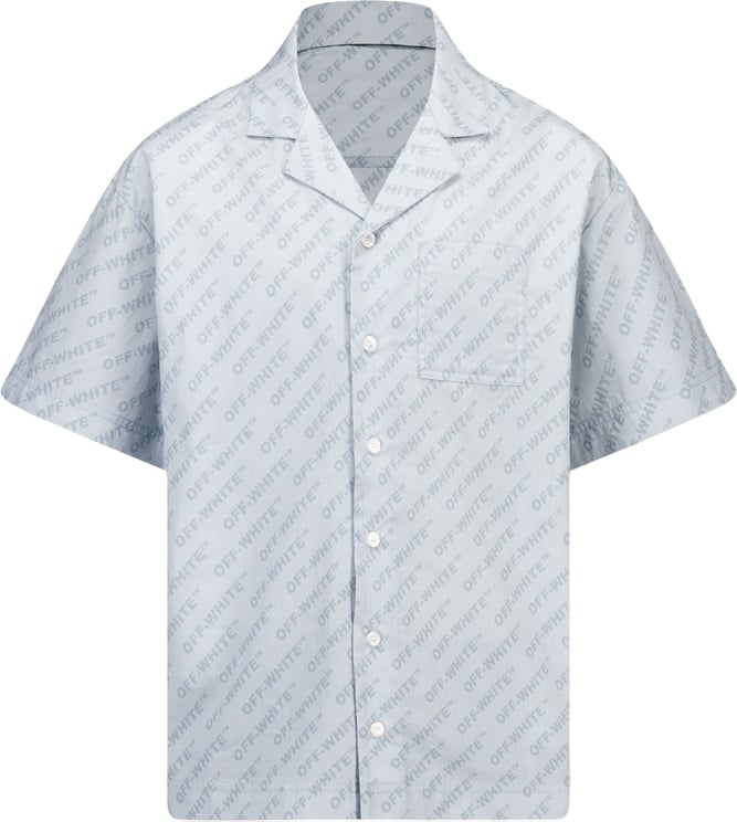 OFF-WHITE Off-White Kinder Jongens Blouse In Licht Blauw