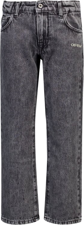 OFF-WHITE Off-White Kinder Jongens Jeans In Grijs