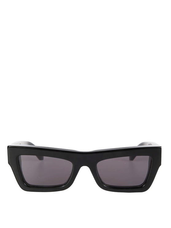 OFF-WHITE Black Charleston Acrylic Angular Sunglasses