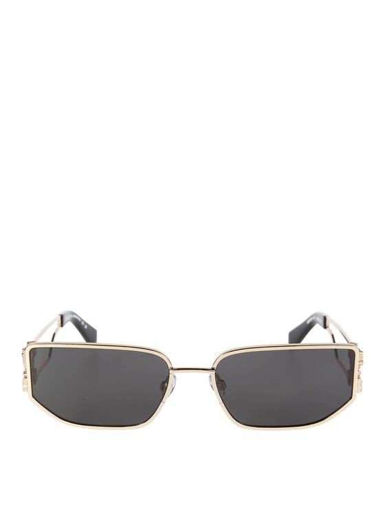 OFF-WHITE Gold Allen Metal Double Wire Sunglasses