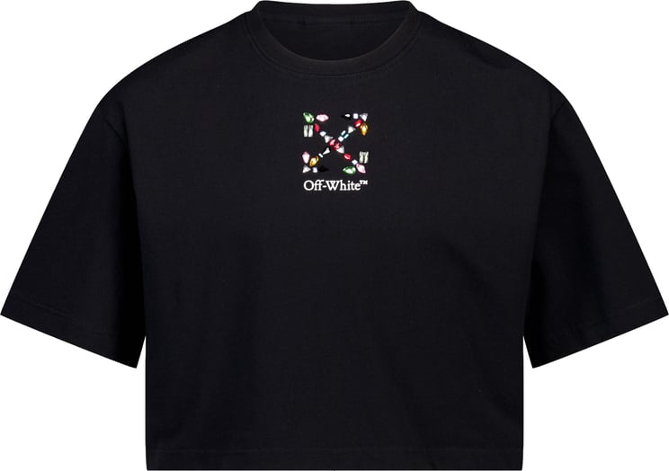 OFF-WHITE Off-White Kinder Meisjes T-Shirt In Zwart