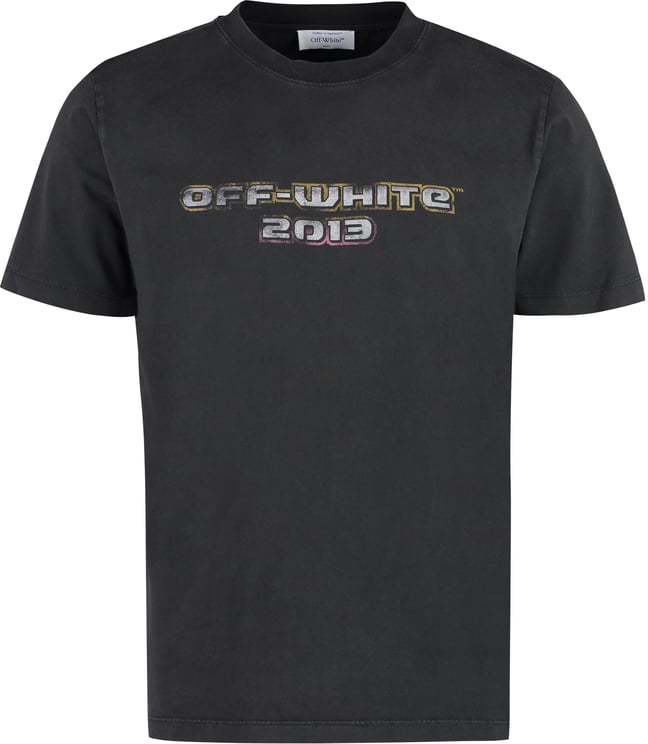 OFF-WHITE Printed cotton T-shirt