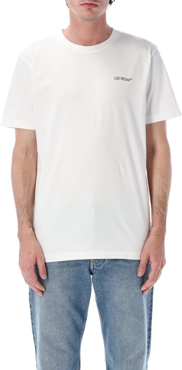 OFF-WHITE Metal Arrow Slim Tee Bianco