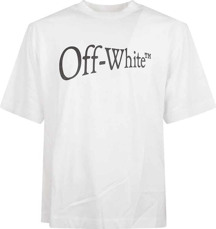 OFF-WHITE Run Arrow Skate Cotton Crew Neck T-Shirt