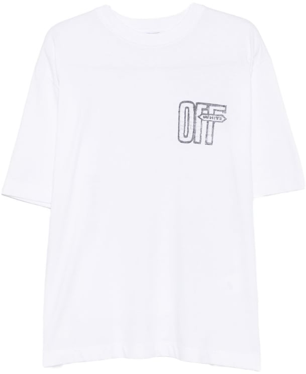 OFF-WHITE T-Shirts And Polos White