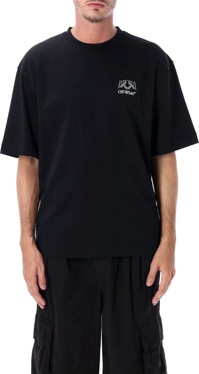 OFF-WHITE Offline Half Arrow Skate S/S Tee Nero