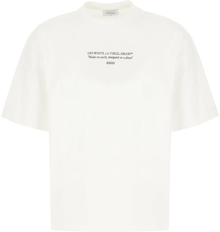 OFF-WHITE Off White White cotton t-shirt