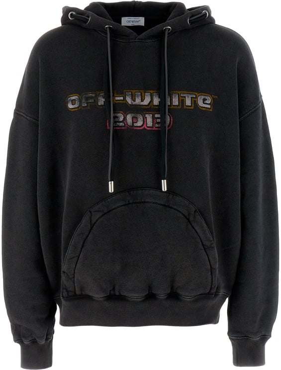 OFF-WHITE Off White Charcoal oversize sweatshirt