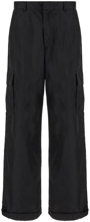 OFF-WHITE Off White Black nylon cargo pants