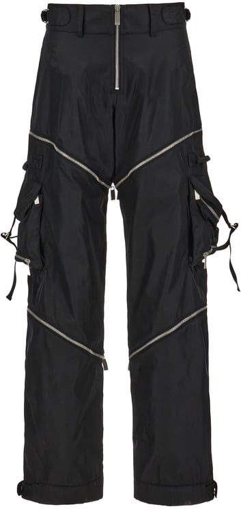 OFF-WHITE Off White Black nylon pants