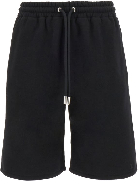 OFF-WHITE Off White Black cotton bermuda shorts