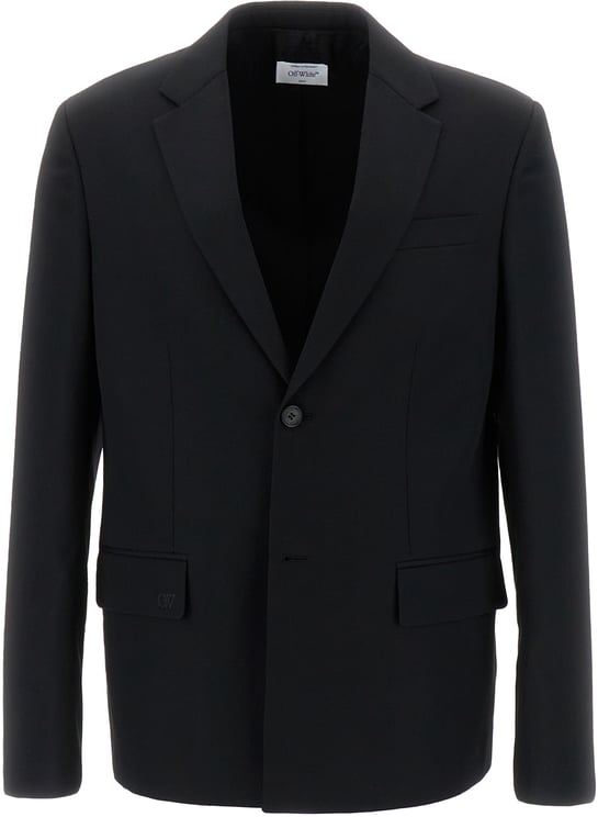 OFF-WHITE Off White Black wool blazer