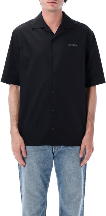 OFF-WHITE Metal Arrow Bow Shirt Nero