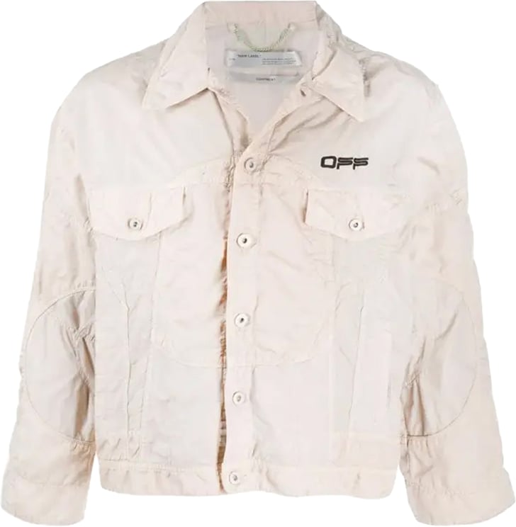OFF-WHITE Off-White Logo Windbreaker Bomber Jacket