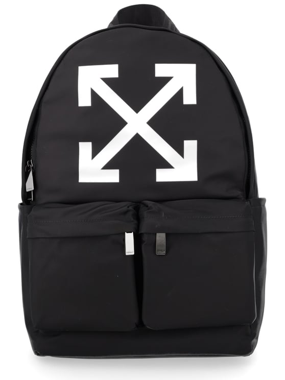 OFF-WHITE Full Arrow Polyamide Graphic Backpack