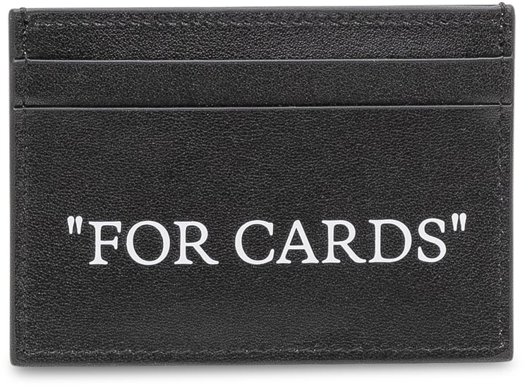 OFF-WHITE Porta Carte con Stampa Frontale