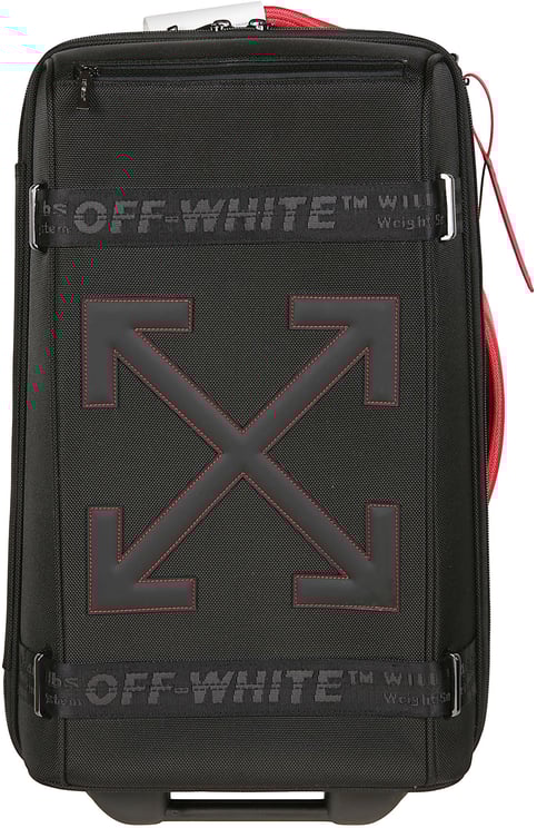 OFF-WHITE Arrow Cabin Soft Trolley Black