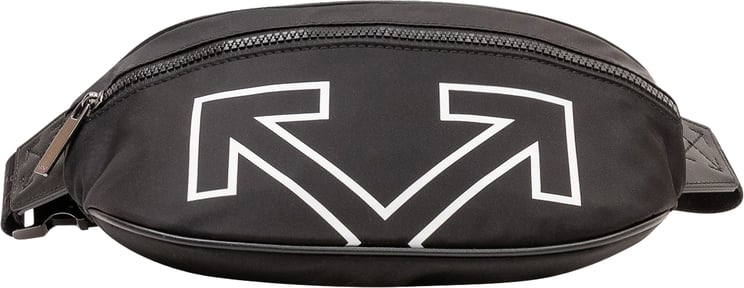 OFF-WHITE Marsupio con Zip e Logo Grafico