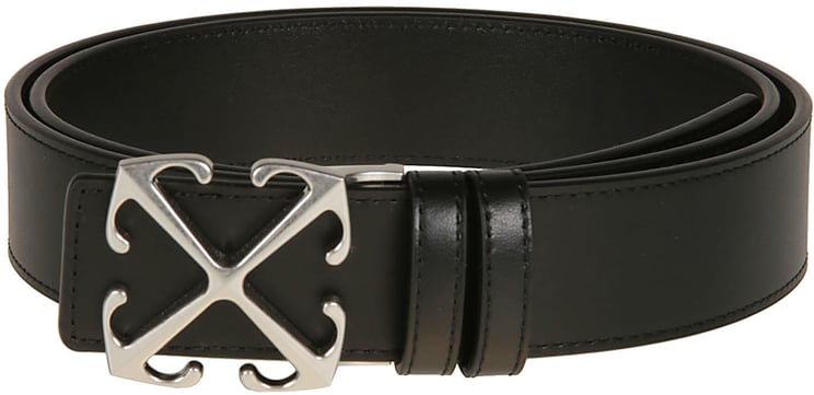 OFF-WHITE Arrow Buckled Belt Black