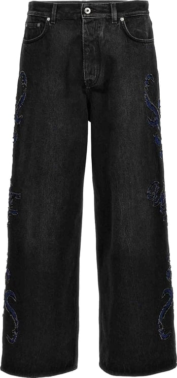 OFF-WHITE Off-White Denim Flared Jeans