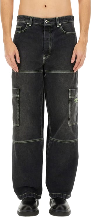 OFF-WHITE Relaxed Fit Cargo Jeans