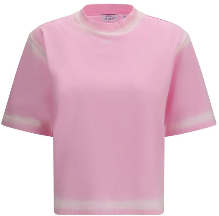 OFF-WHITE T-Shirts And Polos Pink