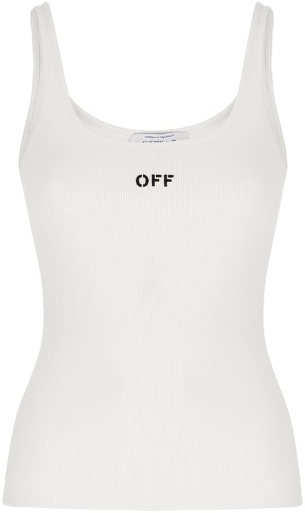 OFF-WHITE Off White White cotton top