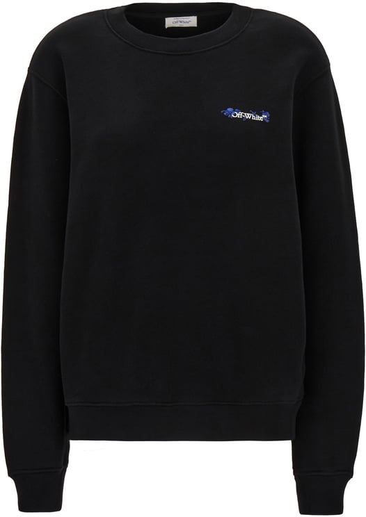 OFF-WHITE Off White Black cotton oversize sweatshirt