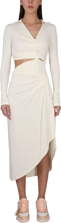 OFF-WHITE Dress With Ruffles