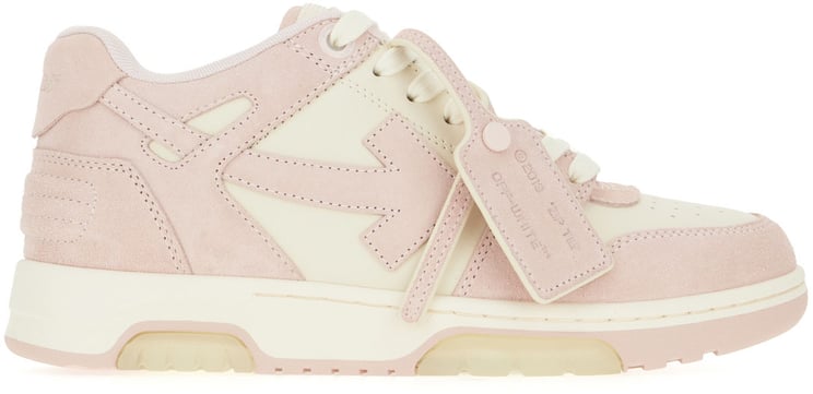 OFF-WHITE Off White Two-tone leather Out Of Office sneakers