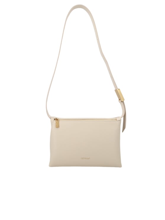 OFF-WHITE Sandbag Calfskin Minimalist Shoulder Bag