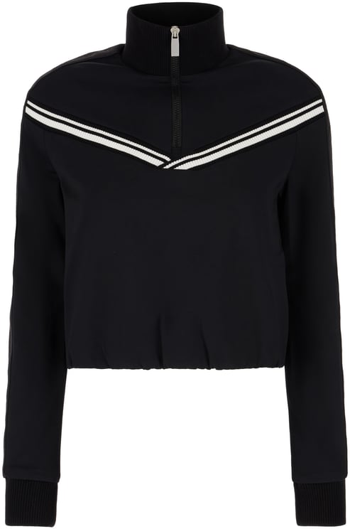 OFF-WHITE Off White Black stretch nylon sweatshirt