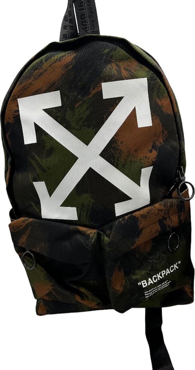 OFF-WHITE Off White Easy Backpack Printed Nylon large