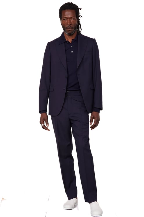 Officine Generale Giovanni Wool Single-Breasted Jacket