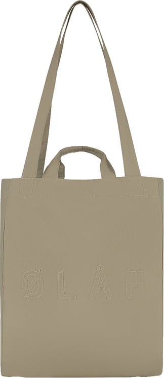 ØLÅF Olaf - Logo applique tote bag - A240809 - Treehouse