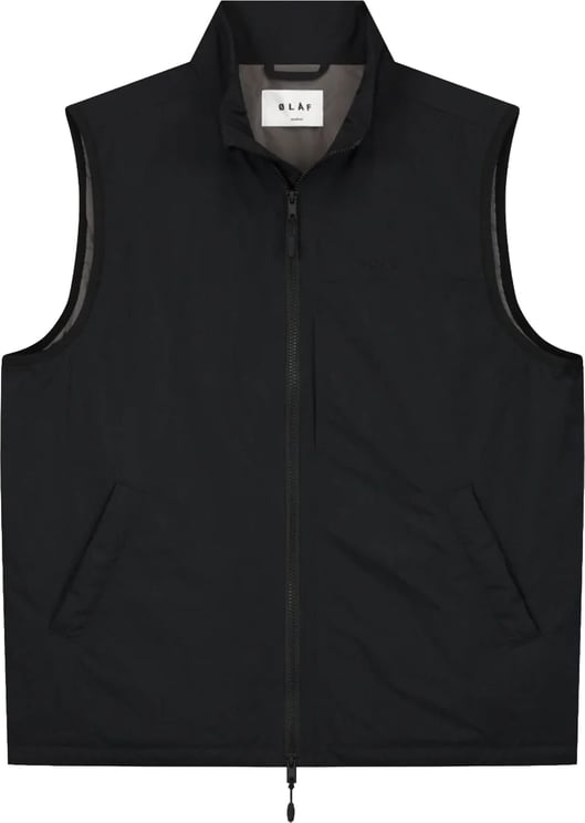ØLÅF ØlÅf Nylon Vest Bodywarmers Zwart M190501